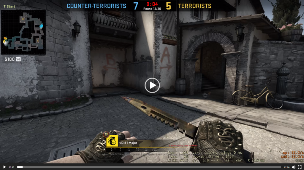 Major Clutch 3v1- Inferno
